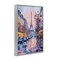 Stupell Industries Paris Street Abstract City Framed Giclee, design by Petal Prints Design